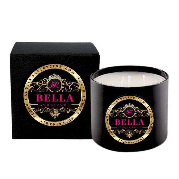 BELLA TRIPLE WICK CANDLE - Picture 1 of 2